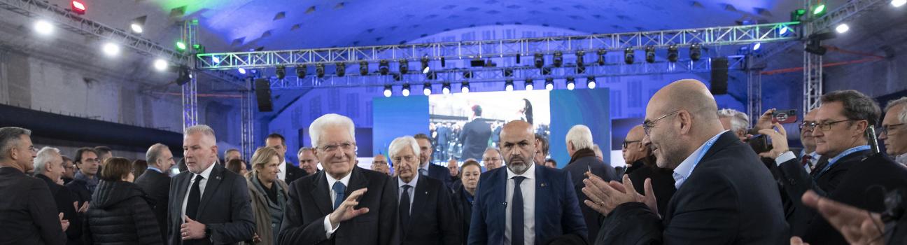 Inaugurato il supercomputer Leonardo alla presenza del Presidente Sergio Mattarella